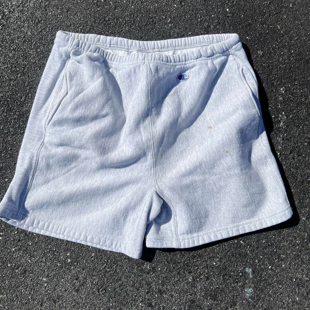 1980s Reverse weave Champion Shorts size XXL